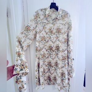 💐Vintage 💐button-down dress. Size M